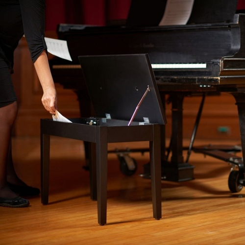 זוית נוספת On Stage Deluxe KB8904B Piano/Keyboard Bench