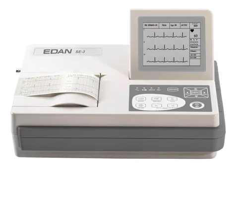 מכשיר א.ק.ג ללא חיבור אלחוטי דגם SE-301 חברת EDAN
