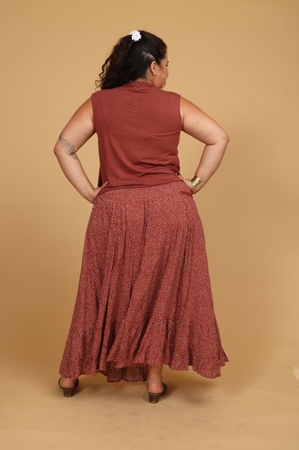 ווסט לייקרה קצר plus size