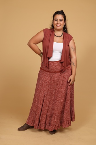 ווסט לייקרה קצר plus size