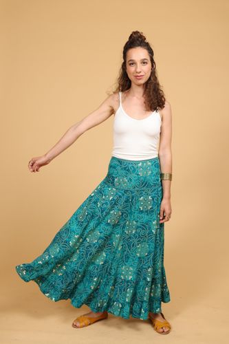 חצאית ויסקוזה plus size