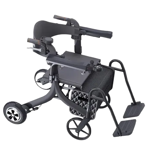 רולטור חשמלי שהופך לכסא ממונע E WALKER