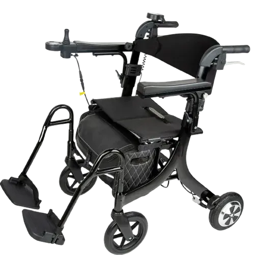 רולטור חשמלי שהופך לכסא ממונע E WALKER