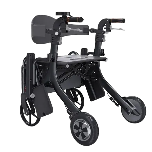 רולטור חשמלי שהופך לכסא ממונע E WALKER