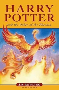Harry Potter and the Order of the Phoenix Hardcover -Rowling, J. K. (יד 2 כחדש) הארי פוטר ומסדר עוף החול שונות 