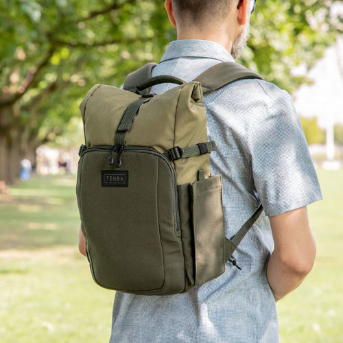 תיק גב Tenba 637-731 Fulton v2 10L Photo Backpack (Tan/Olive)