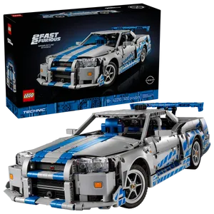 לגו Technic – מהיר ועצבני 2 Nissan Skyline GT-R Car (42210) LEGO
