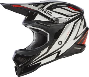 קסדת אוניל שחור / לבן - ONEAL 3SRS VERTICAL V22