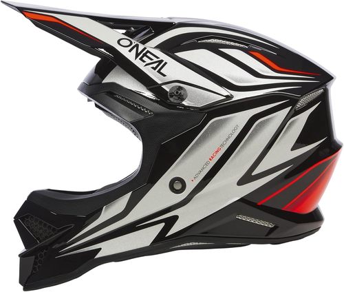 קסדת אוניל שחור / לבן - ONEAL 3SRS VERTICAL V22