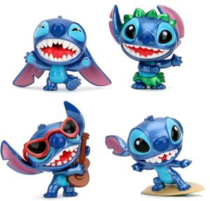 מארז 4 דמויות מתכת 4-6 ס"מ סטיץ