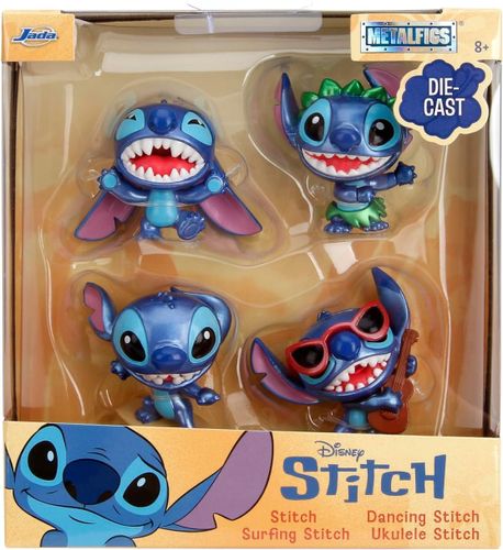 מארז 4 דמויות מתכת 4-6 ס