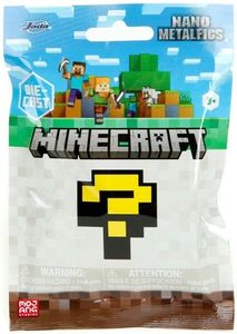 שקית עם דמות מתכת בהפתעה - מיינקראפט