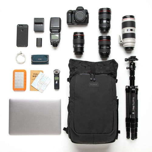 תיק גב Tenba 637-738 Fulton v2 16L Photo Backpack (Black Camo)