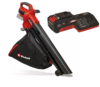 מפוח שואב/גורס נטען 18V כולל סוללה 4AH מבית EINHELL