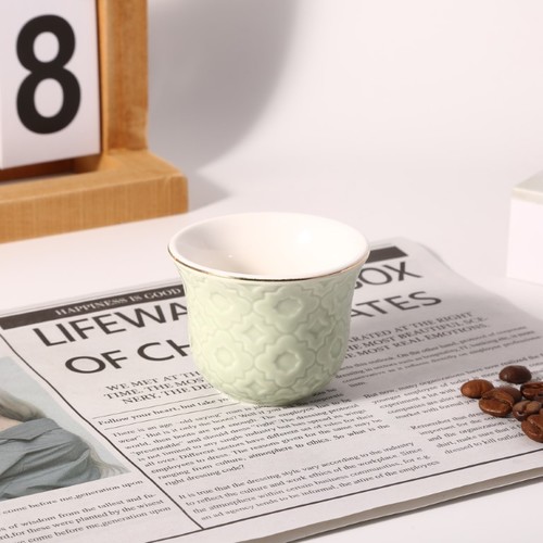 סט 12 ספל בדוי דגם אנדלוסיה מנטה  -Y.C.034389