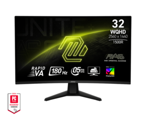  מסך גיימינג קעור "32 MSI MAG 32CQ6F 