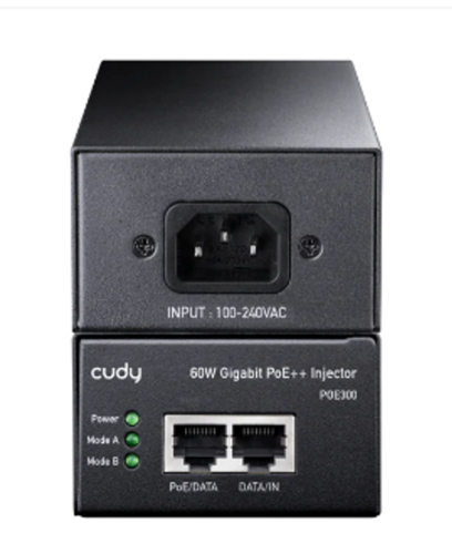  30W Gigabit PoE+/PoE Injector POE200 CUDY 