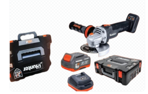 משחזת זוית נטענת 18V מקצועית 5