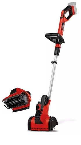 גוף מטאטא ומסרק דשא סינטטי נטען 18V מבית EINHELL