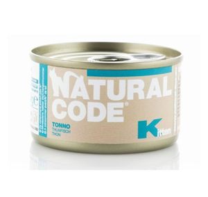 שימור NATURAL CODE נטורל קוד טונה קיטן 85 גר'
