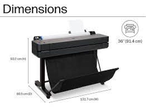 מדפסת פלוטר HP DesignJet T650 36-in Printer 5HB10D