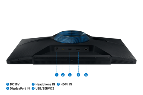 מסך מחשב Samsung Odyssey G3 S24AG320NR Full HD