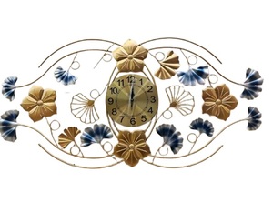 שעון מתכת פרחים 610