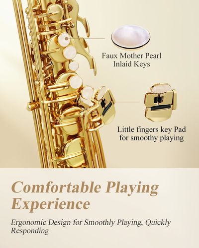 ערכת סקסופון טנור Student AS-Ⅱ מבית EASTAR