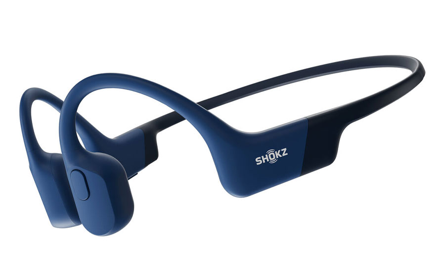 אוזניות ספורט עצם אלחוטיות - SHOKZ OPENRUN - כחול
