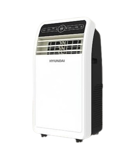 מזגן נייד עוצמתי קור / חום פעולה שקטה + שלט רחוק HYUNDAI