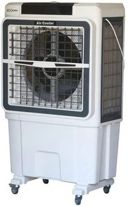 Eco Euro אילת מצנן אוויר דיגיטלי עם שלט 210 וואט 55 ליטר - לבן