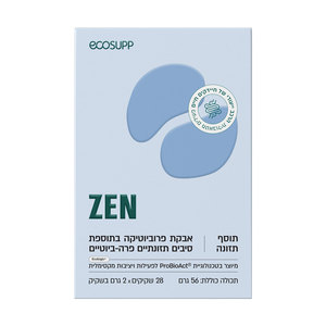 פרוביוטיקה Zen  אקוסאפ  28 שקיקים Ecosupp