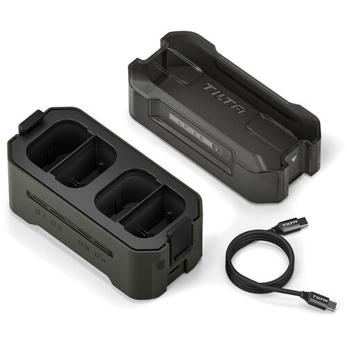 תחנת טעינה ל4 סוללות Tilta Portable Charging Station LP-E6
