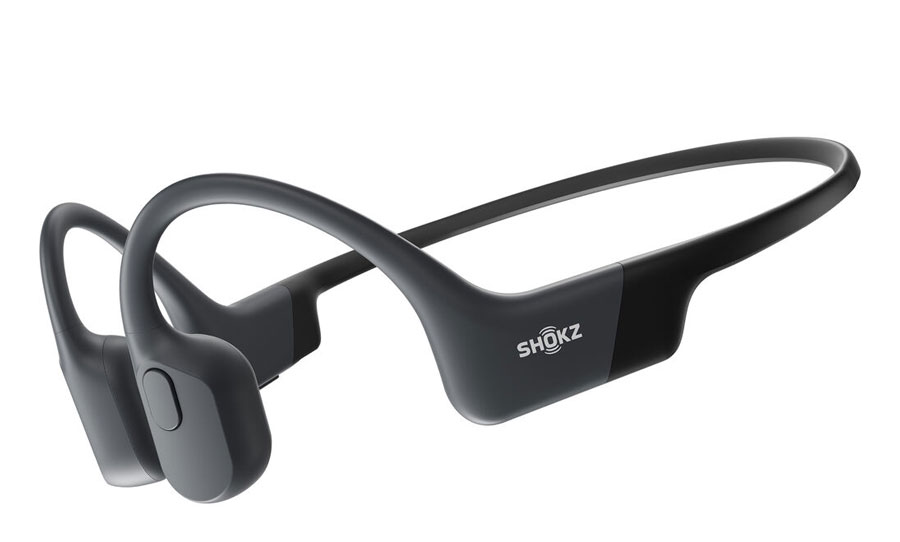 אוזניות ספורט עצם אלחוטיות - SHOKZ OPENRUN - שחור