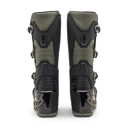 מגף רכיבה פוקס שחור / אפור - FOX BOOTS COMP X V25