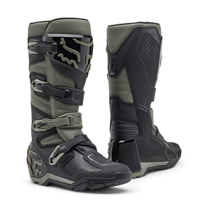 מגף רכיבה פוקס שחור / אפור - FOX BOOTS COMP X V25