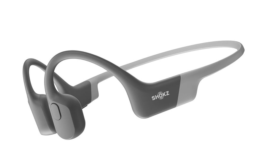 אוזניות ספורט עצם אלחוטיות - SHOKZ OPENRUN - אפור