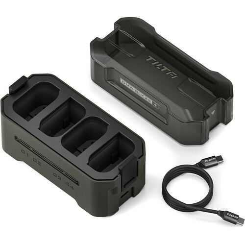 תחנת טעינה ל4 סוללות Tilta Portable Charging Station DMW-BLK22