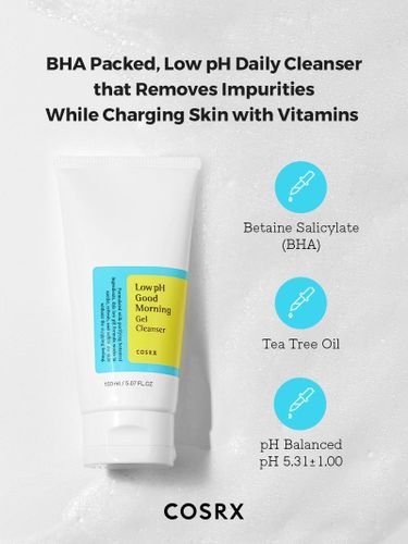 סבון ניקוי - Low ph good morning gel cleanser