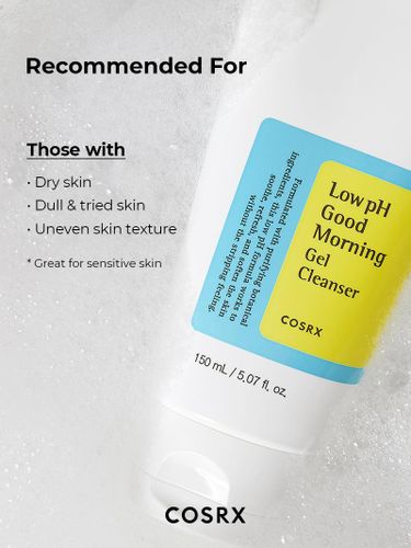 סבון ניקוי - Low ph good morning gel cleanser