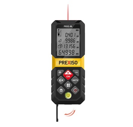 מד טווח לייזר - 65 מטר PREXISO P-65E-8L פרקסיסו