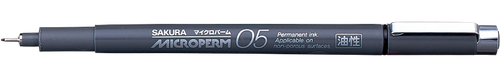 עט סימון MICROPERM פרמננט ומדויק   סאקורה