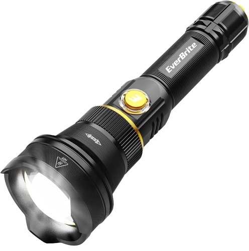פנס יד נטען LM 1000 אלומיניום EVERBRITE E011180