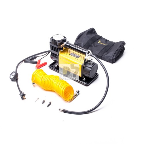  קומפרסור לרכב מדחס אויר T-MAX 12V ראש גדול 160 ליטר/דקה -MAX