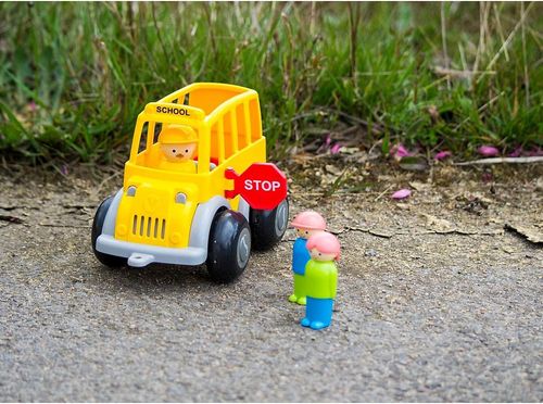 אוטובוס בית ספר + 3 דמויות ויקינג טויס