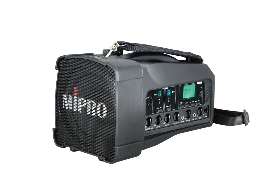 רמקול נייד קומפקטי Mipro MA100D