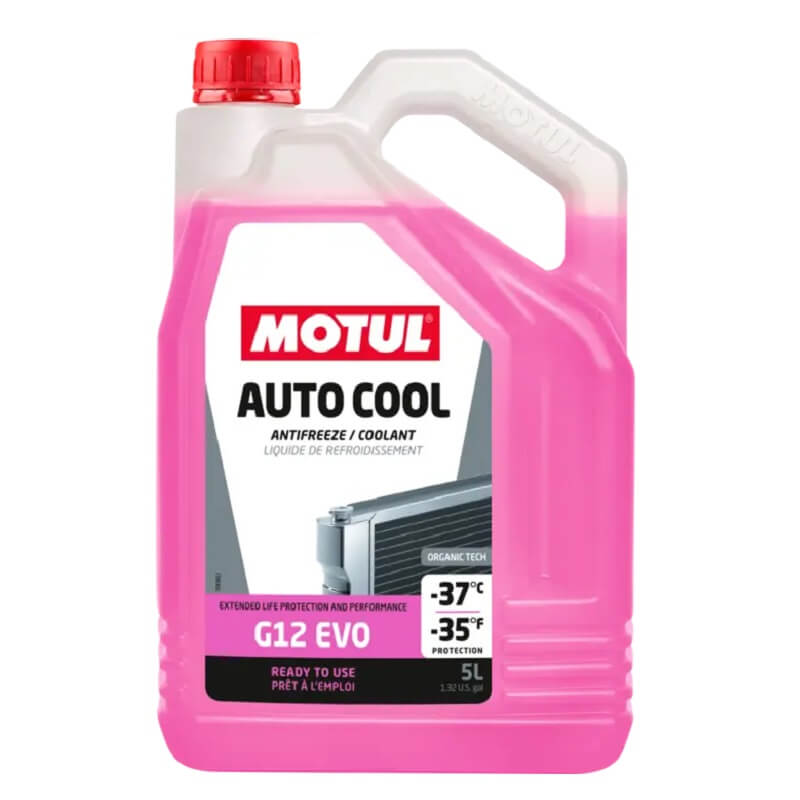‏נוזל קירור סגול Motul Auto Cool G12 EVO | ‏5 ליטר