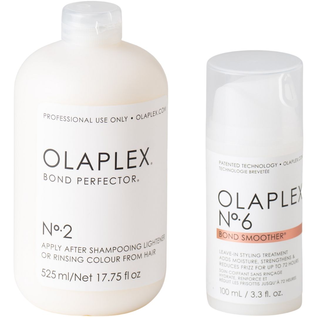 תכשיר לשיער לחיזוק מבנה השערה  OLAPLEX NO.2 אולפלקס 525 מ"ל+קרם משקם לקצוות השיער OLAPLEX אולפלקס מס` 6 100 מ"ל