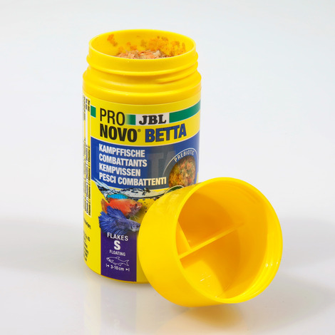 JBL מזון דגים פרו נובו בטא דפים 100 גר'  PRONOVO BETTA FLAKES S