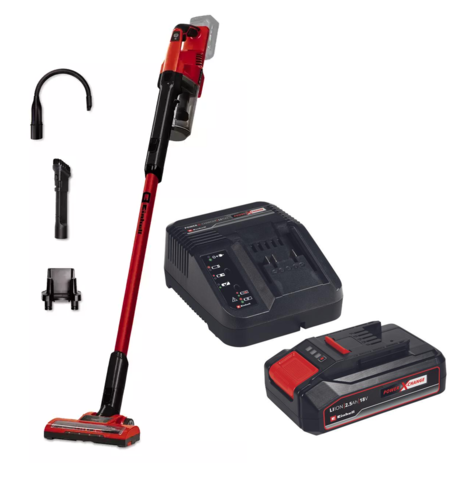 שואב אבק עומד TE-SV 18 Li-Solo כוללה סוללה 2.5AH מבית EINHELL